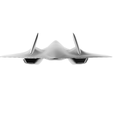 6.png Modelo para impressão 3D do SR-72 Darkstar Filho do Blackbird
