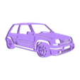Renault super 5 gt turbo V1.stl Renault - Super 5 GT Turbo