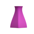 Untitled.png Triangle Bottle 1 Vase STL File - Digital Download -5 Sizes- Homeware, Minimalist Modern Design