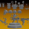 3-auxiliary-multipose-part-3.png AUXILIARY SERVOCORES - ASSISTANT DROID SQUAD -IN PARTS- 28mm