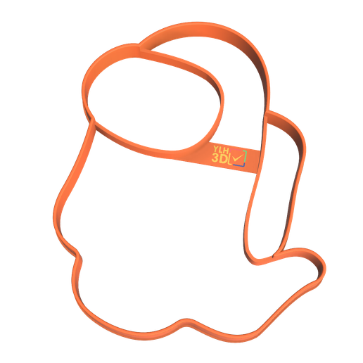 fantasma.png Set Cookie Cutters Among Us x7