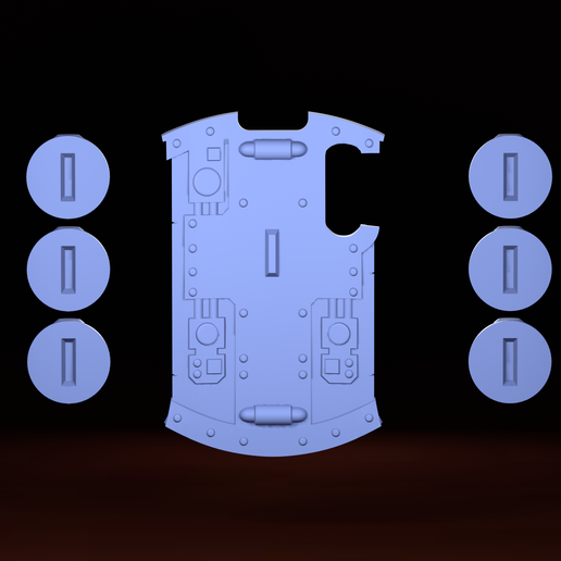 Shield02.png Escudo de abordaje Grim Dark - Liso