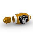 NFL-raiders-1.jpg NFL BALL KEY CHAIN LAS VEGAS RAIDERS WITH CONTAINER