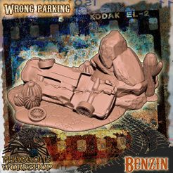 wrong-parking-1.jpg 3D file Weird car crashes・Template to download and 3D print