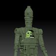 screenshot.2543.jpg Star Wars The Mandalorian . IG-12 droid .3D action figure .OBJ Kenner style.