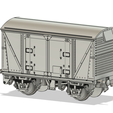 VEA-Vanwide-Wagon_4.png N Gauge (1:148 Scale) BR VEA Vanwide Wagon & TT Scale(1:120)