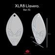 XLR8 Llavero. Ben 10. co0 0 Kotan) XLR8 Ben 10