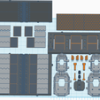 MHB03C- Mecha Hangar Bay 03 Customize-parts-05.png -MHB01-04C- Mech Hangar Bay HG Bundle Set 3D print model files