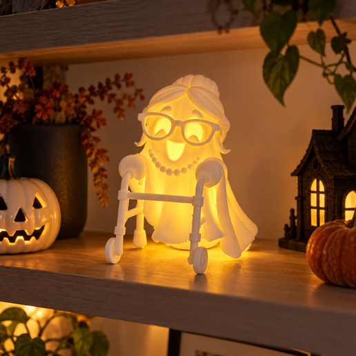 Grandma Ghost — the spookiest granny in town!