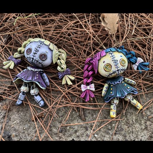 twisted.jpg 🪆Articulated Creepy Doll (Print In Place)🪆