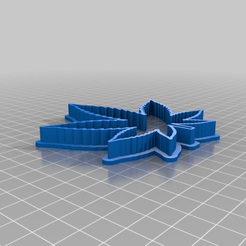 f89fd5a1eaffdc7c5bf9e62305d3f126.png Free STL file Cannabis Cookie Cutter Fixed for FDM Printing・3D printable model to download