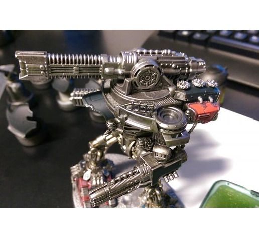 Anubis Pattern Volkite Eradicator for Nemesis Warbringer Titan - 3D model önizlemesi