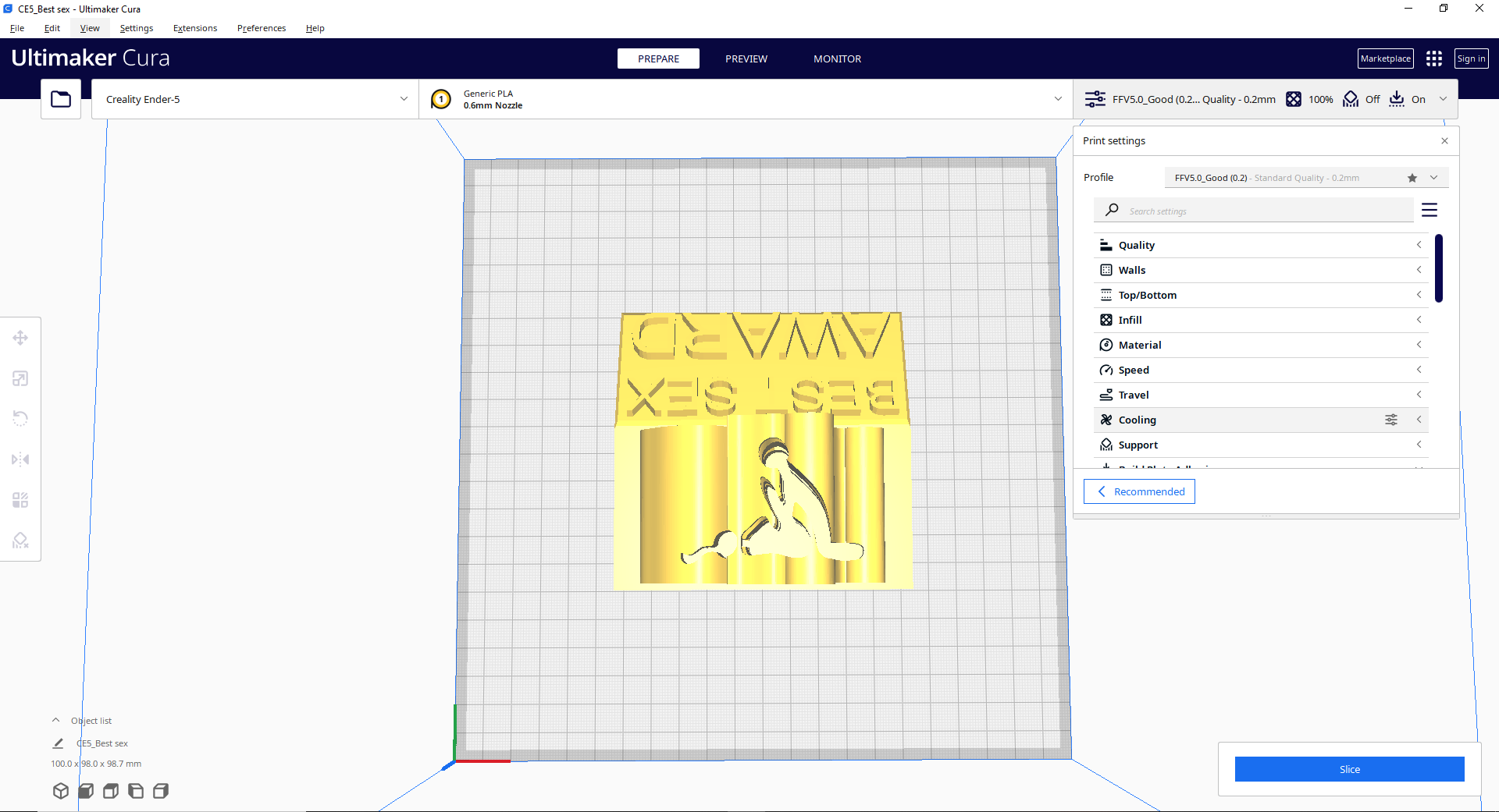 Stl File Best Sex Award・design To Download And 3d Print・cults 5785