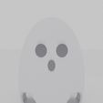 grey_front.jpg Ghost Tealight Luminary — Cute Glowing Halloween Ghost