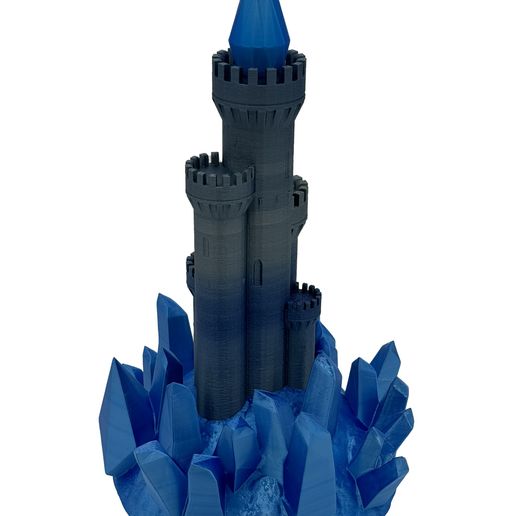 🔮 Crystal Castle Display Stand for Articulated Dragons・ 3D File for 3D ...