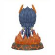 Back.jpg Phoenix Ikki - Saint Seiya (Knights of the Zodiac) - Funko Pop Style - 3D Print STL
