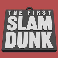 square-keychain_01.jpg KEYCHAIN THE FIRST SLAM DUNK