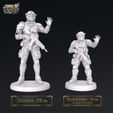 02-techdemon-quantum-force-leader-strike-scifi-tabletop.jpg Tech Demon - Quantum Force Commander Sci-Fi STL  (120mm & 32mm)