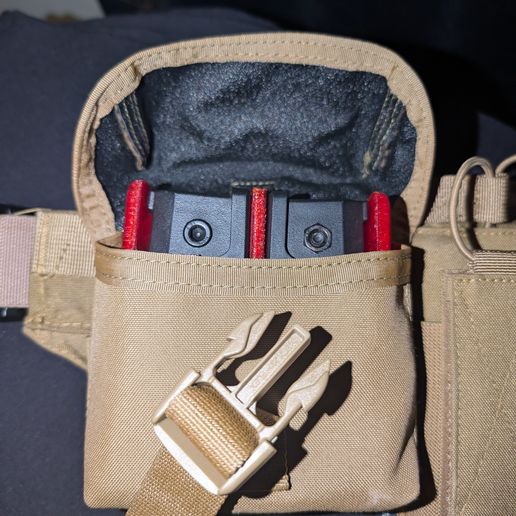 🔫 Tac 41 Mag / Magazine Insert For .338 pouch・Free STL File for