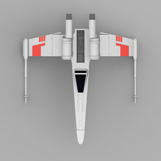 Download free STL file X-Wing Star Wars • 3D printable template ・ Cults