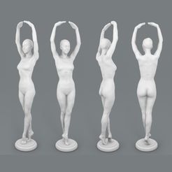 Ballet_comp_sq.jpg STL file Nova - Ballet pose・3D print model to download, ThreeForm
