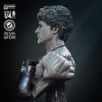041224-WICKED-Rocky-Bust-Image-003.jpg WICKED MOVIE ROCKY BALBOA BUST: TESTED AND READY FOR 3D PRINTING