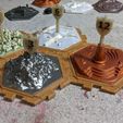 Settlers Banners.JPG Archivo STL gratis Los colonos de la junta de Catan・Plan de impresión en 3D para descargar