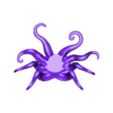 ALEXA_Octopus_KRAKEN DOWN.stl Suporte Alexa Echo Dot 4a e 5a Geração Kraken