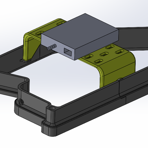 IS200 ECU box heightening pad (suitable for DET3 or other applications)