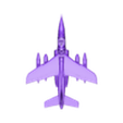 BODY WITH INTERIOR.stl Dassault Dornier Alpha Jet A attack Aircraft MODEL