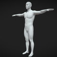 4.png Male Body Base in T-Pose