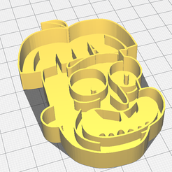 rick-tolai.png STL file RICK TOLAI COOKIE CUTTER(RICK AND MORTY)・3D print object to download