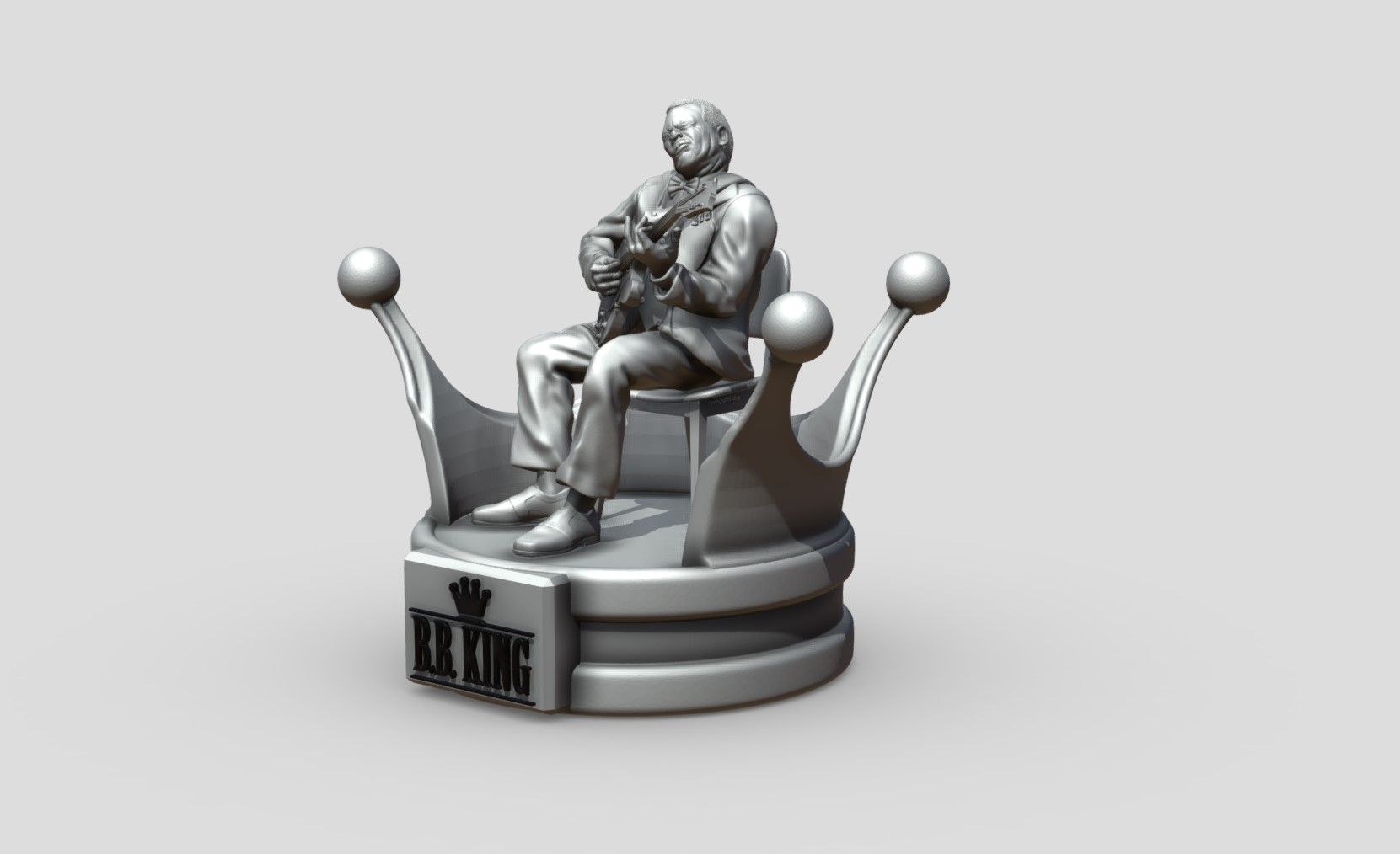 7.jpg STL file BB KING - 3D Printing・3D printing template to download, ronnie_yonk