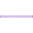 uBeamX-sharpstaightA-27x2x2-fancy.stl Générateur ultime de LegoBeam/BitBeam