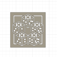 dice.png STL file Wheel of Time symbols - Matt's Dice・3D print model to download