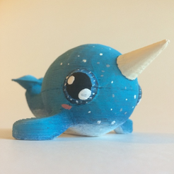 Capture_d_e_cran_2016-08-30_a__10.14.38.png Free STL file Narwhal・3D printer design to download