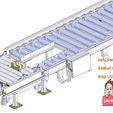 industrial-3D-model-Loading-unloading-roller-conveyor3.jpg Loading unloading roller conveyor-industrial 3D model