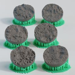 Coeast_bases_preview_1.jpg STL file 25mm sea shore wargaming bases・3D printable model to download