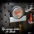 c1.png Tape measure holder for Skadis