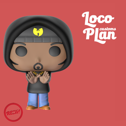 The-RZAlOCOPLAN.png STL file The RZA Wu-Tang Clan Custom・3D printable model to download