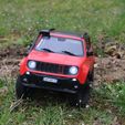 jeep renegade trail hawk rc car body 3d printed.JPG JEEP RENEGADE RC body Scaler 267mm MST CFX CMX