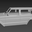 3.jpg Fichier 3D Jeep Grand Cherokee 1977 : le corps pour l'impression・Modèle à télécharger et à imprimer en 3D, Andrey_Bezrodny