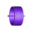 Axis_with_tire.stl Wheel Balancer 3d printable in various scales