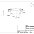 Captive_Nut_Bottom_Cover_MK3_Drawing_v1_-_Page_1.png Da Vinci Pro Carriage Hotend and Electronics Mounting Brackets