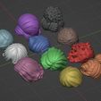 Hairs_3DPorientation_Scrnsht.jpg Munny Stuff | Pride | Artoy Figurine Accessories