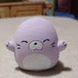 media.textnow.jpg Walrus Squishmallows ORNAMENT AND ONE TABLETOP TEALIGHT