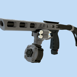 STL file Acetech BLaster 50cal Umarex T4E HDR50 / TR50 tracer mount  👽・Model to download and 3D print・Cults