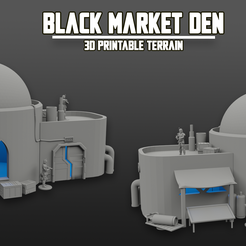 dual_logo.png Dune One - Black Market Den - SciFi / Star Wars / 40 K Tabletop Terrain