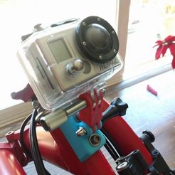 e782ca8940384f0ee9f94673c4065c40_display_large.jpg Free STL file Brompton GoPro mount・3D printer model to download