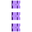 CUBE_CONNECTOR_SET.stl Американские горки из бисера
